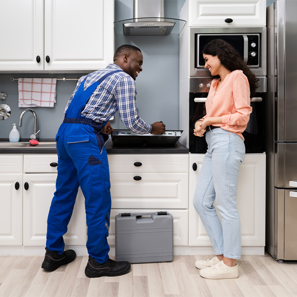 what kind of warranty do you offer on your cooktop repair services in Charlotte TX